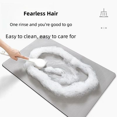 Mordern Style Diatomaceous Earth Bath Mat for Fast Water Absorption and Easy Cleaning