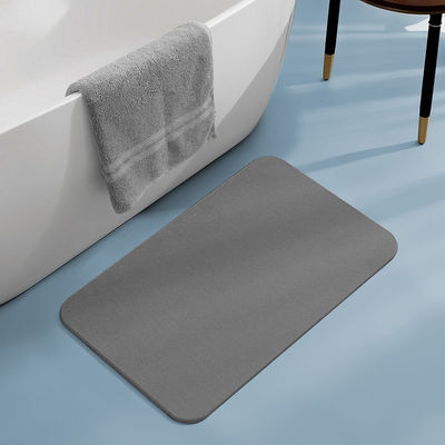 Mordern Style Diatomaceous Earth Bath Mat for Fast Water Absorption and Easy Cleaning