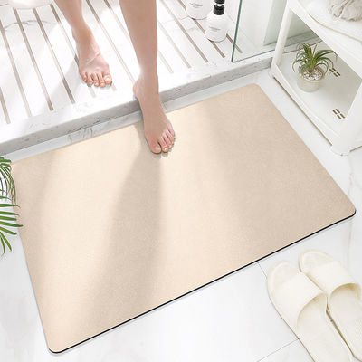 Mordern Style Diatomaceous Earth Bath Mat for Fast Water Absorption and Easy Cleaning
