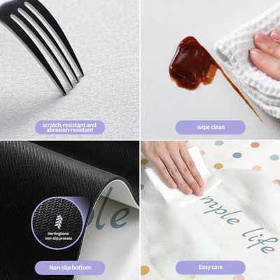 Stocked Soft Diatomite Anti Slip Absorbent Kitchen Drain Dish Coffer Bar Quick Drying Mat