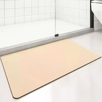 Customized High Absorbent Distomaceous Earth Bath Shower Floor Mat for Quick Drying