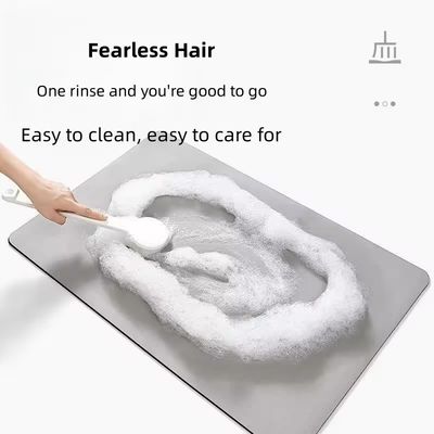 Customized High Absorbent Distomaceous Earth Bath Shower Floor Mat for Quick Drying