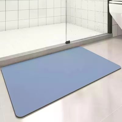 Customized High Absorbent Distomaceous Earth Bath Shower Floor Mat for Quick Drying