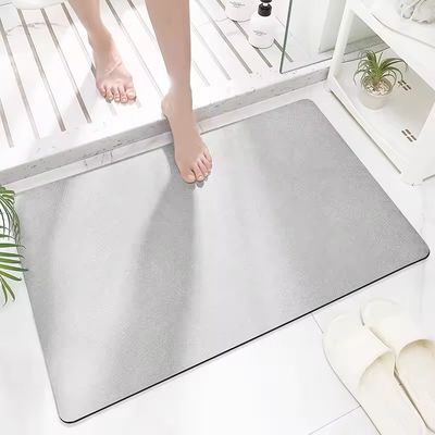 Customized High Absorbent Distomaceous Earth Bath Shower Floor Mat for Quick Drying