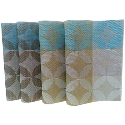 30*45cm or Customized Size PVC Table Mat for Restaurants Heat Resistant and Reusable