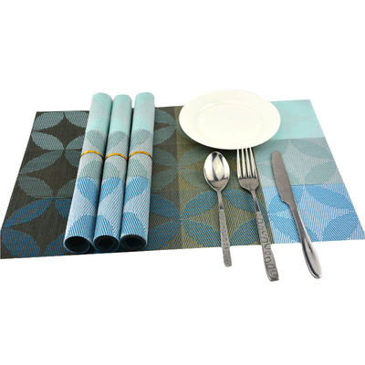 Europe Design Style Customized PVC Gold Christmas Mat for Table Decoration by Xinhui